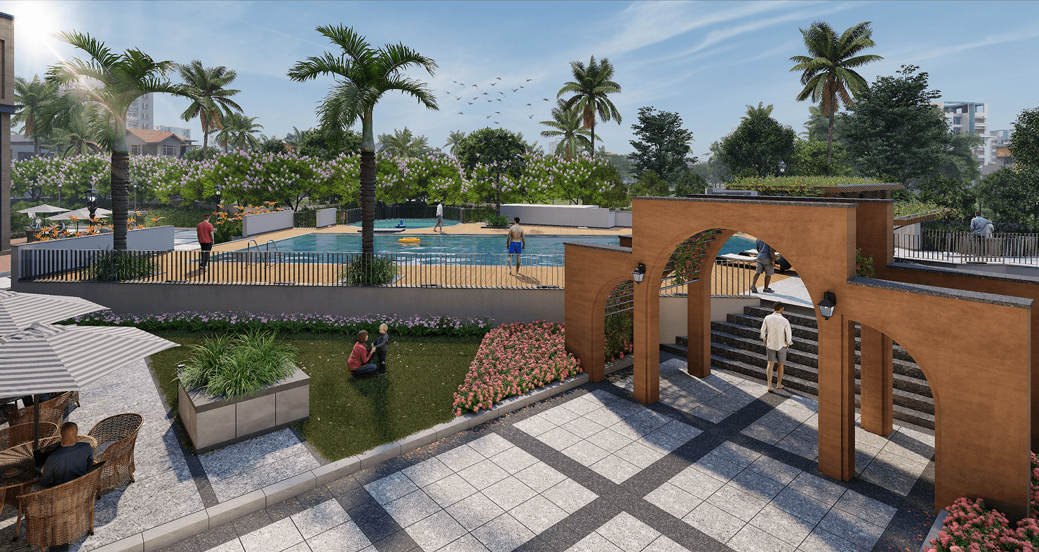 Expansive Patio Living